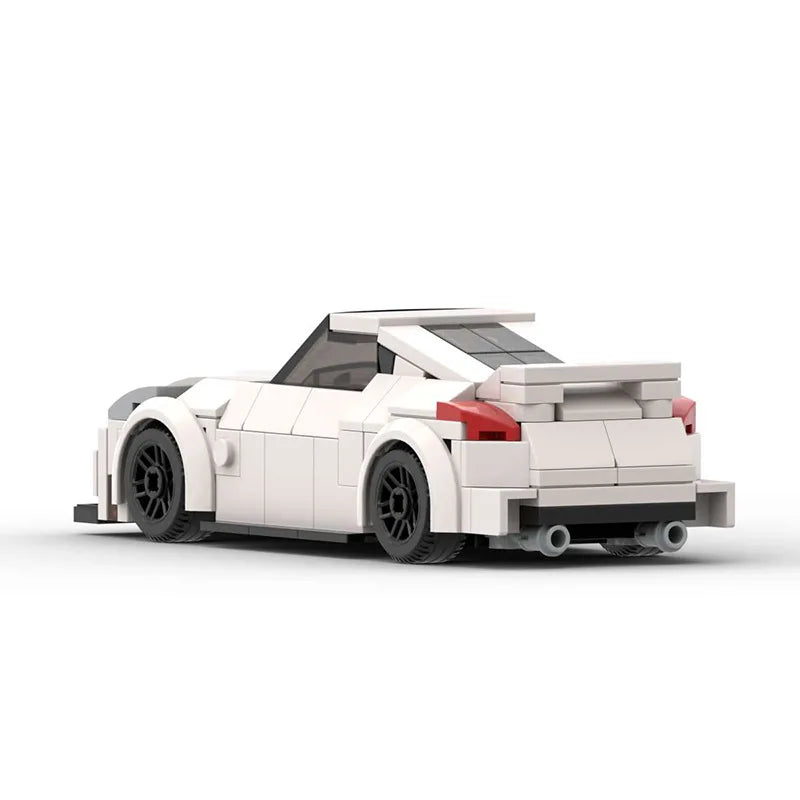 Technical Hot Toys Moc Bricks Adults White 350z Sport Car for Kid Toys Car Building Block Sets