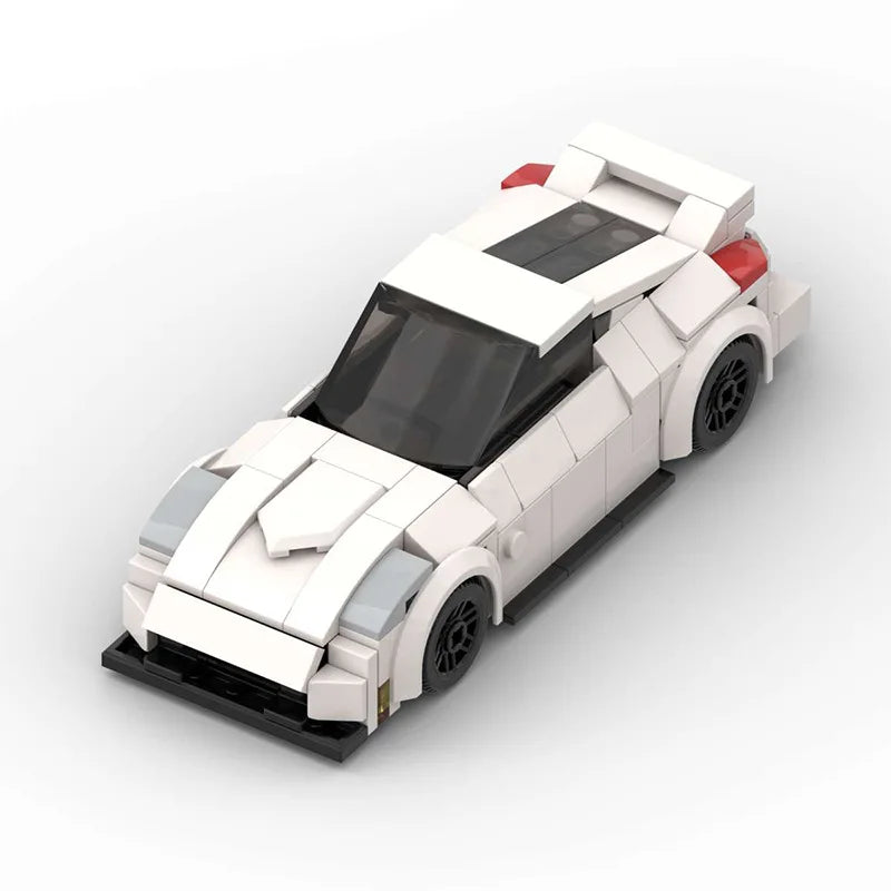 Technical Hot Toys Moc Bricks Adults White 350z Sport Car for Kid Toys Car Building Block Sets