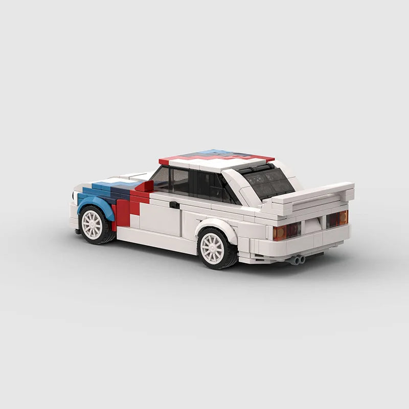 MOC Technical 455pcs E30 racing sports car Vehicle Racer Building Blocks Brick Creative Garage Toys for Boys