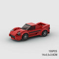 MOC Speed Racing Car City Sports Model Building Blocks DIY Brick Classic Rally Super Racer Vehicles Christmas gift Technical Toy
