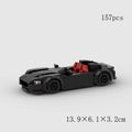 MOC Speed Racing Car City Sports Model Building Blocks DIY Brick Classic Rally Super Racer Vehicles Christmas gift Technical Toy
