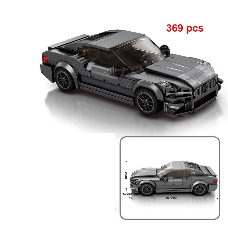 Technical Car City Speed  Racing Car Building Blocks Sports Car Garage Carro Rennau Voiture MOC Creative Vehicle Toys