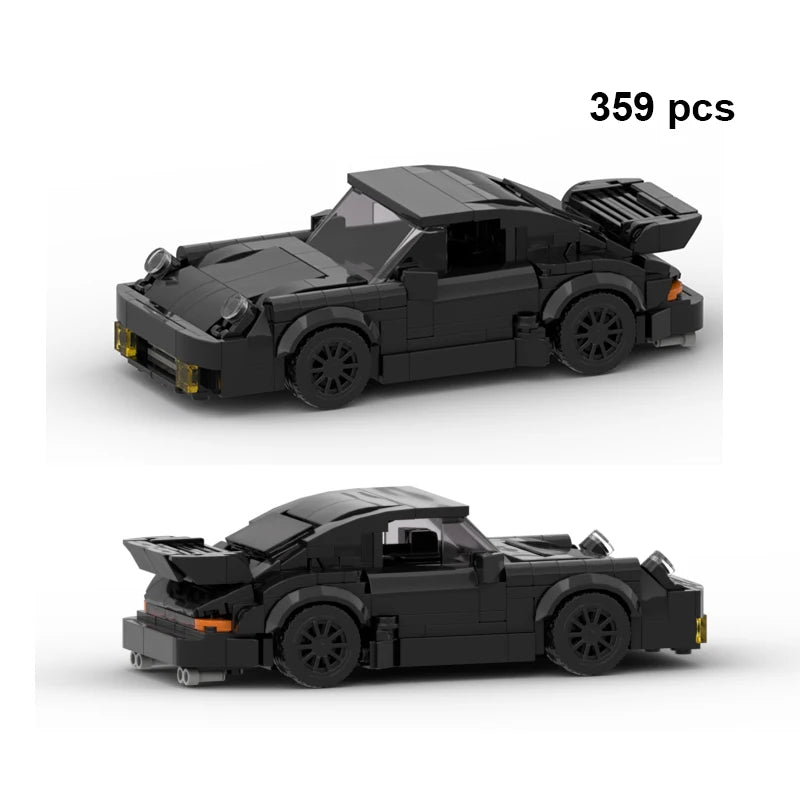 Technical Car City Speed  Racing Car Building Blocks Sports Car Garage Carro Rennau Voiture MOC Creative Vehicle Toys
