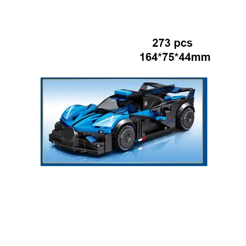 Technical Car City Speed  Racing Car Building Blocks Sports Car Garage Carro Rennau Voiture MOC Creative Vehicle Toys