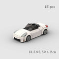 MOC Speed Racing Car City Sports Model Building Blocks DIY Brick Classic Rally Super Racer Vehicles Christmas gift Technical Toy